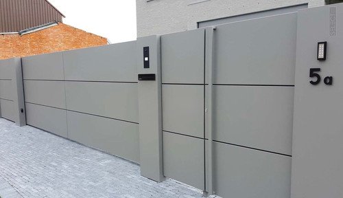 Огорожі - паркани  - металеві секції серії PANEL - Image 4